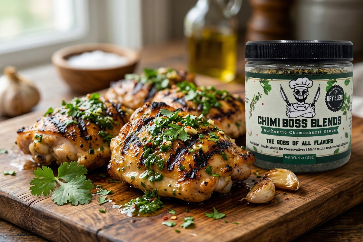 Chimichurri Marinade Recipe (Bold, Herby & Ready in 5 Minutes) - Chimi Boss Blends
