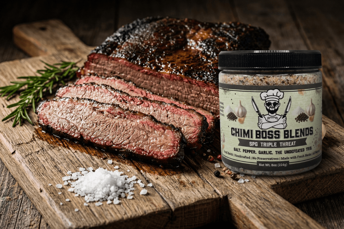 SPG Brisket Recipe (Bold, Smoky & Melt in Your Mouth Tender) - Chimi Boss Blends
