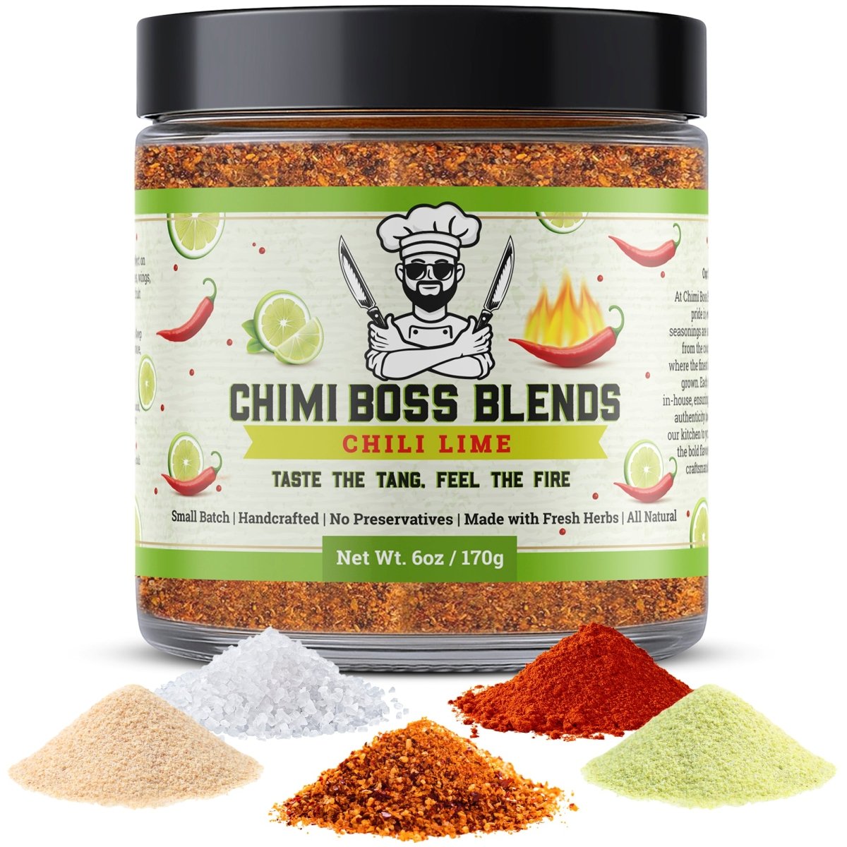 Chili Lime - Tajin Style 6oz - Chimi Boss Blends