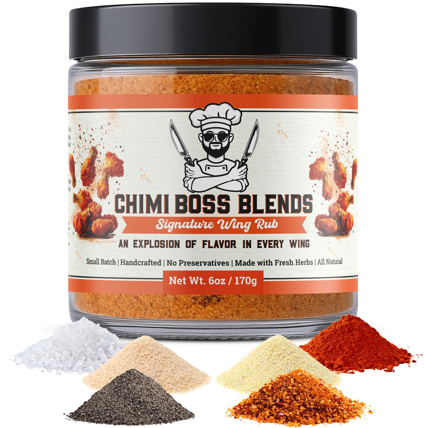 Signature Wing Rub Seasoning 6oz