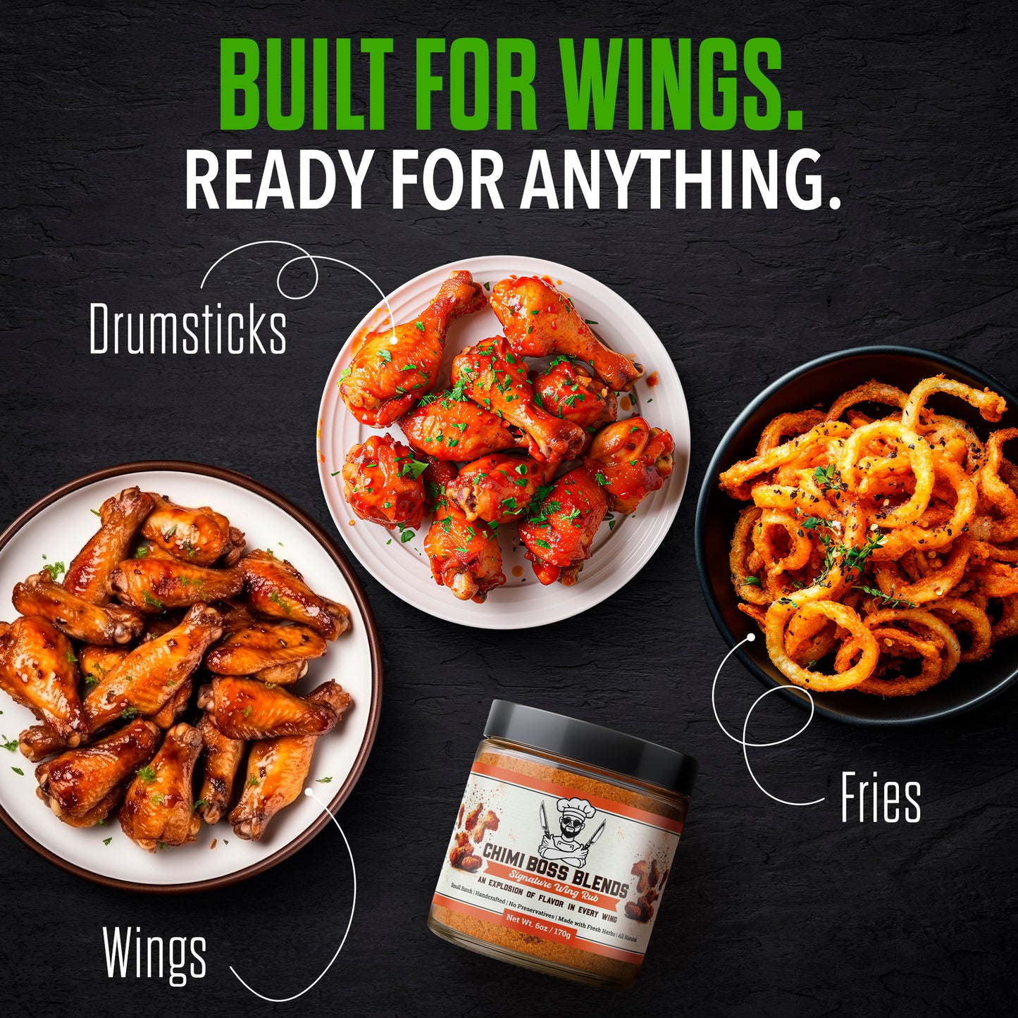 Signature Wing Rub Seasoning 6oz