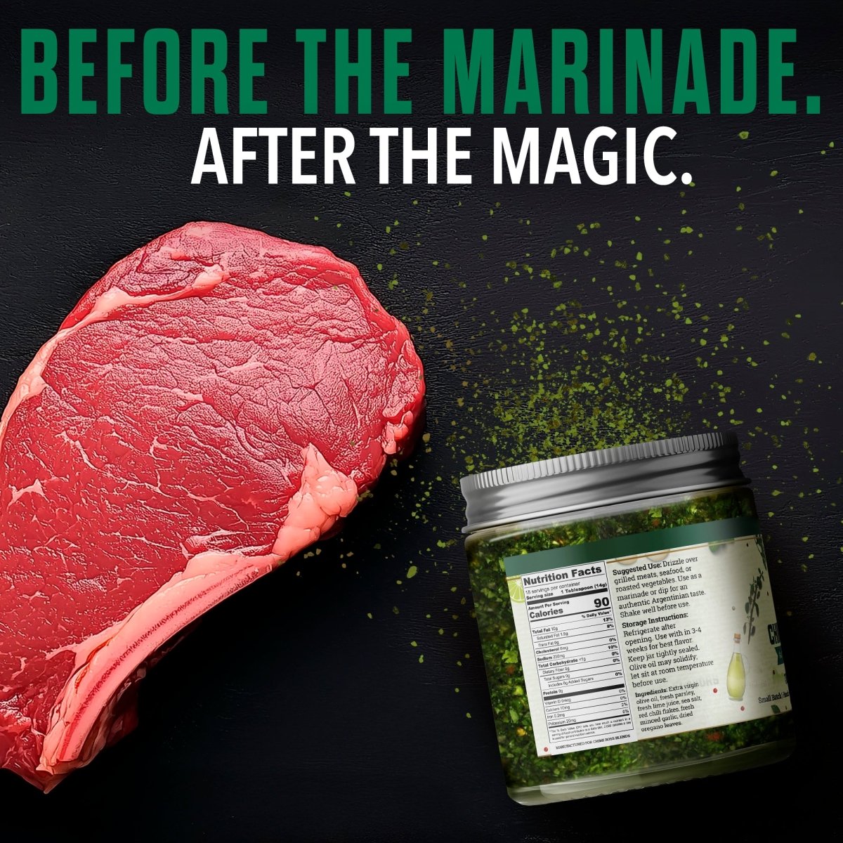 Chimichurri Original Sauce 9 oz - Chimi Boss Blends