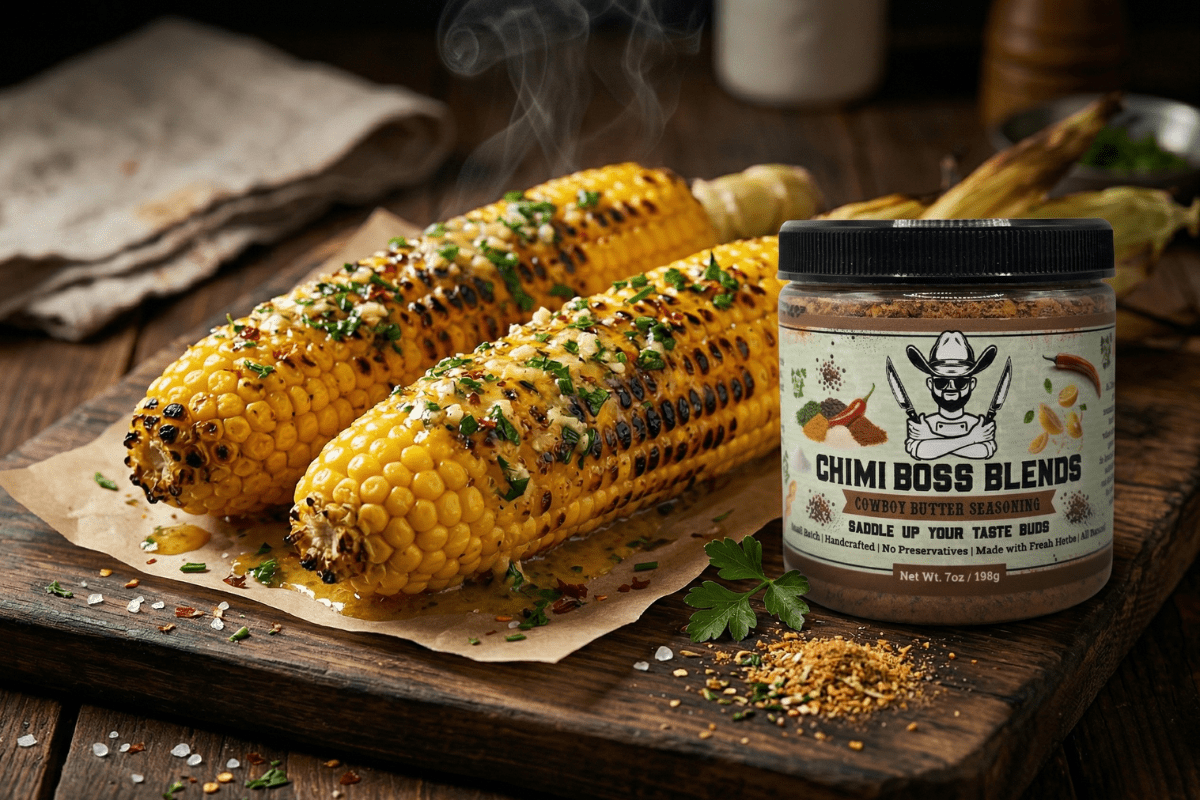 Cowboy Butter Corn on the Cob Recipe (Smoky, Buttery & Ready in 20 Minutes) - Chimi Boss Blends