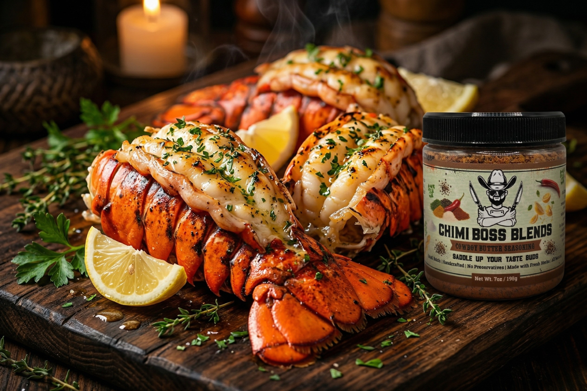 Cowboy Butter Lobster Tails (Rich, Bold & Ready in 15 Minutes) - Chimi Boss Blends