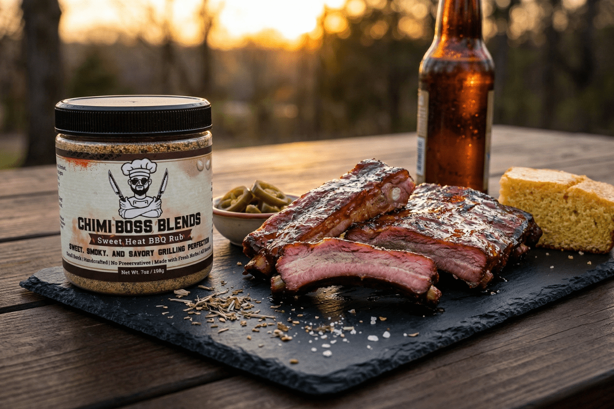 Sweet Heat BBQ Pork Ribs Recipe (Fall Off the Bone & Absolutely Irresistible) - Chimi Boss Blends