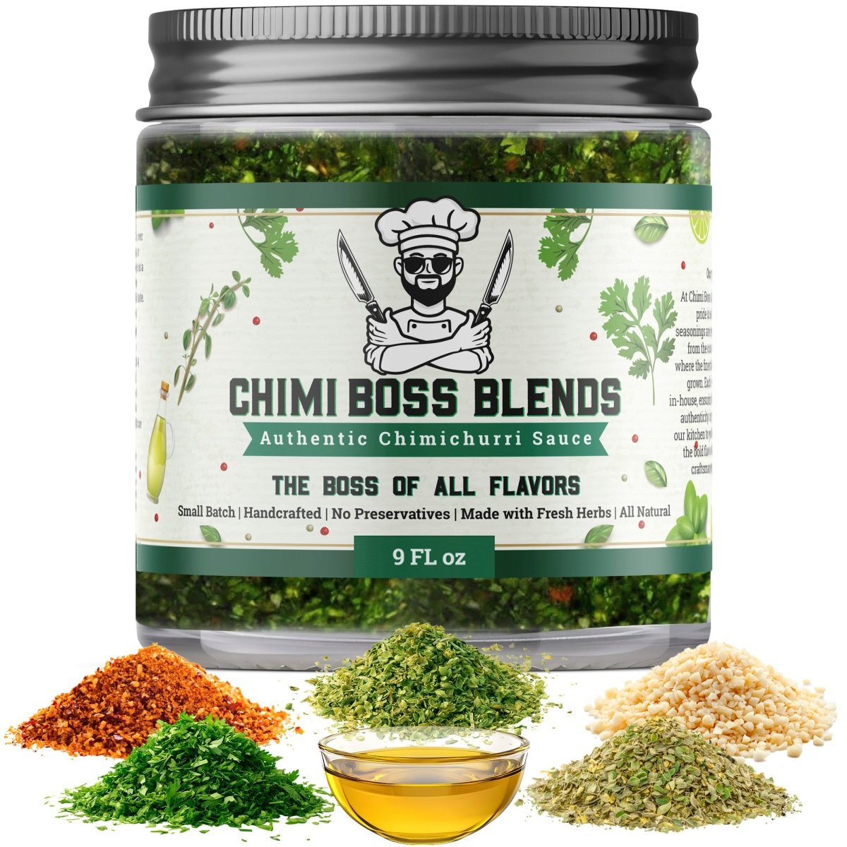 Chimichurri Original Sauce 9 oz - Chimi Boss Blends