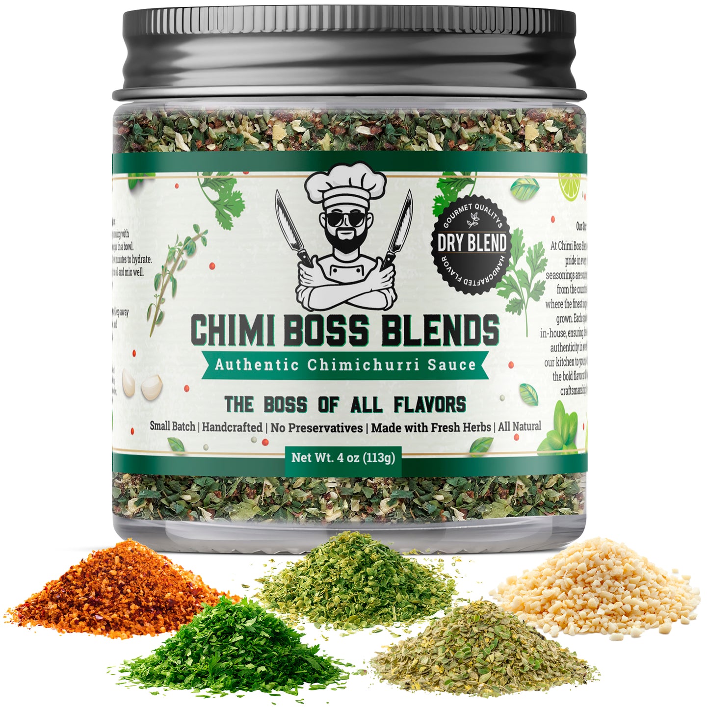 Original Chimichurri Dry Blend 4oz