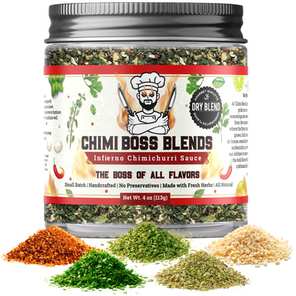 Infierno Chimichurri Dry Blend 4oz