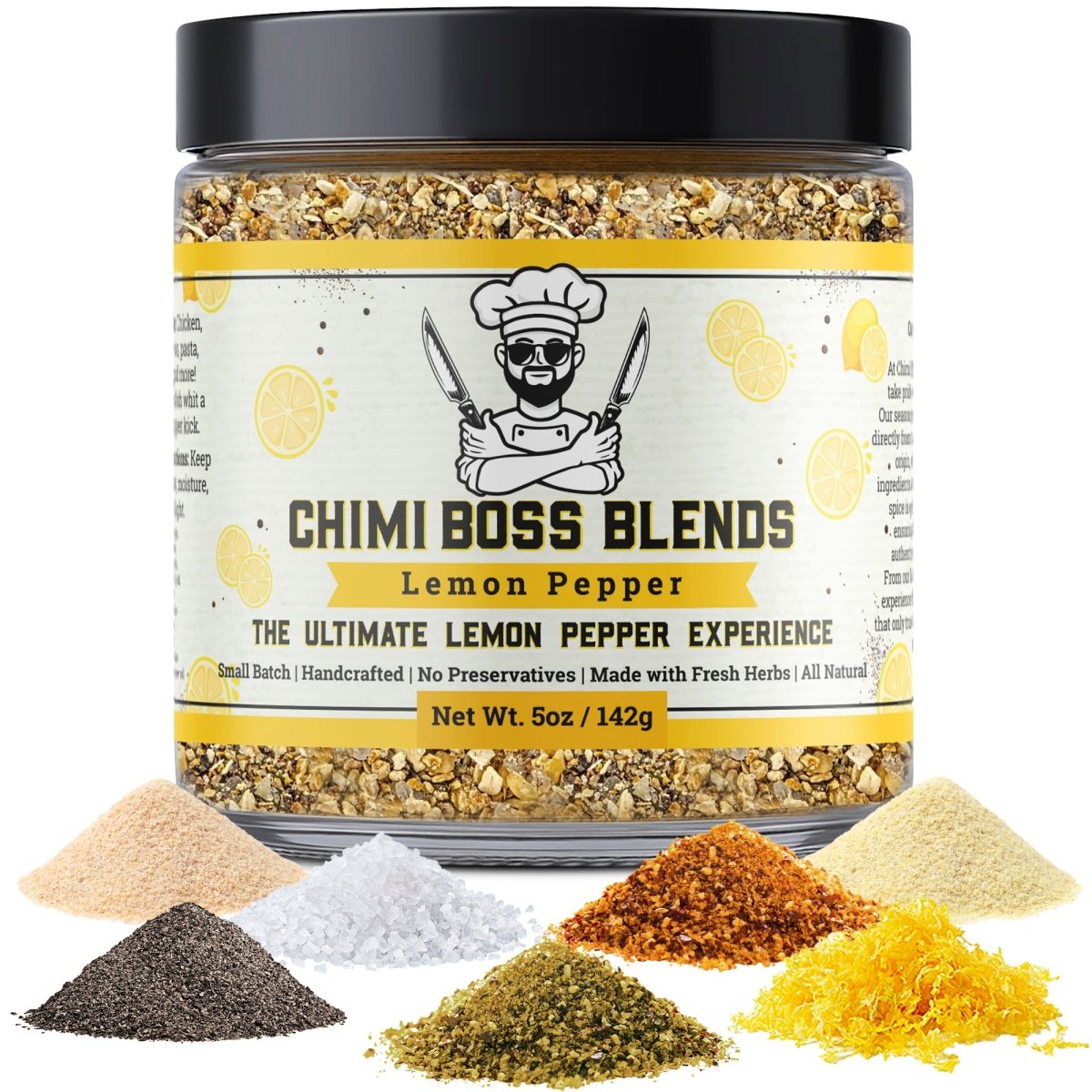 Lemon Pepper 5oz - Chimi Boss Blends