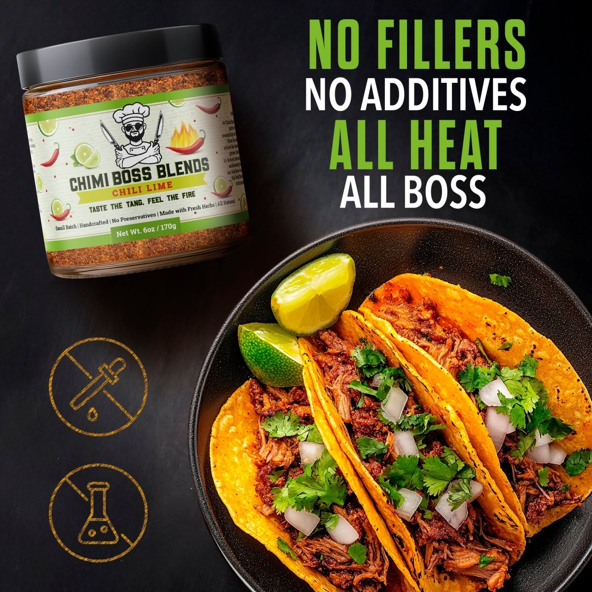 Chili Lime - Tajin Style 6oz - Chimi Boss Blends