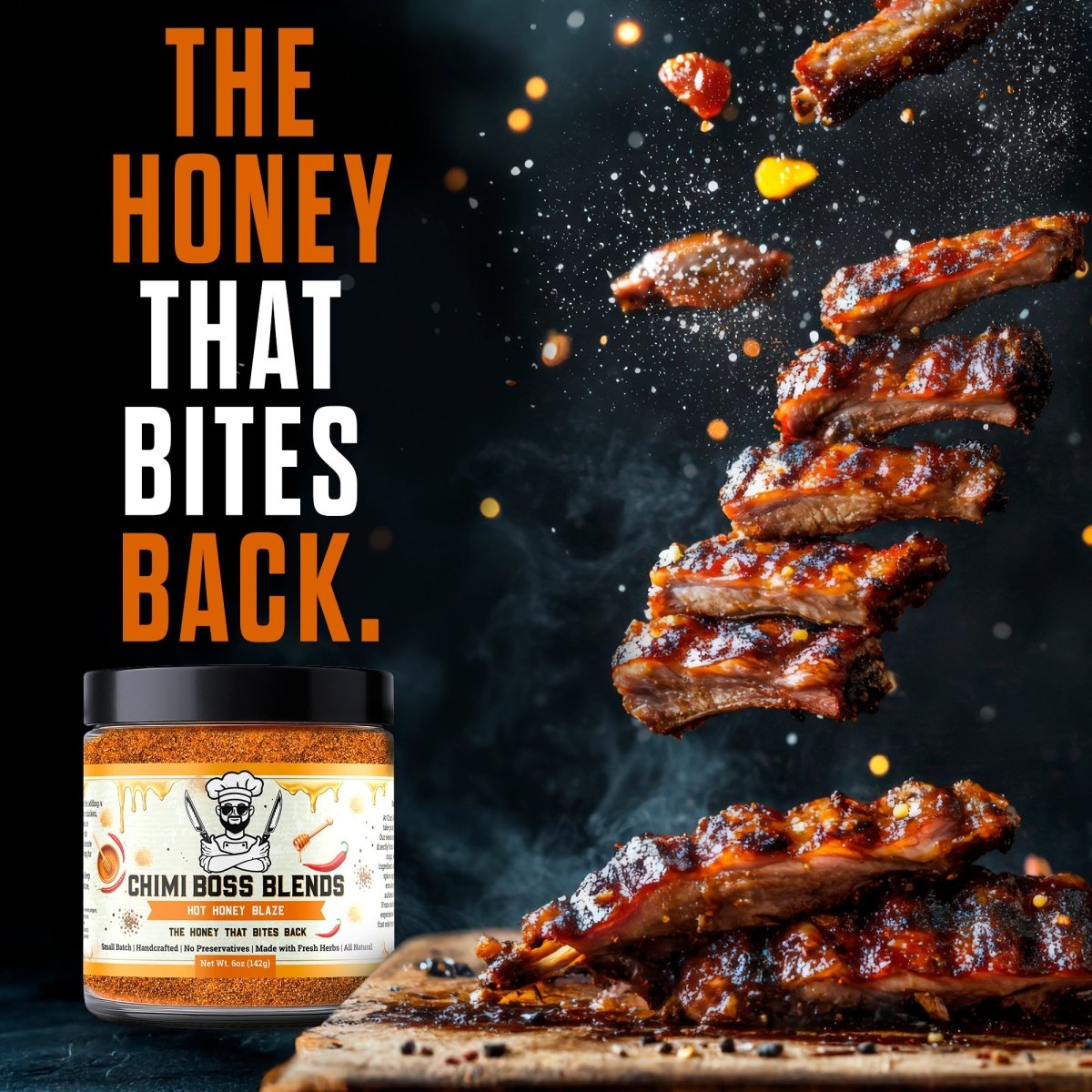 Hot Honey Blaze 6oz - Chimi Boss Blends