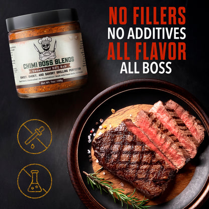 Sweet Heat BBQ Rub 7oz