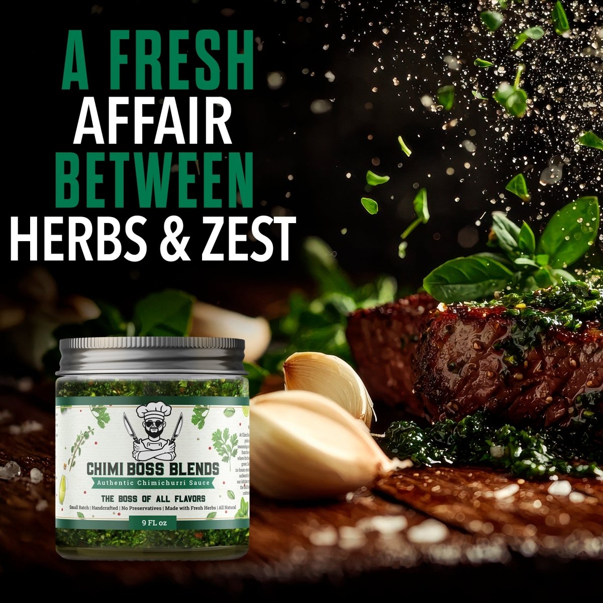Chimichurri Original Sauce 9 oz - Chimi Boss Blends