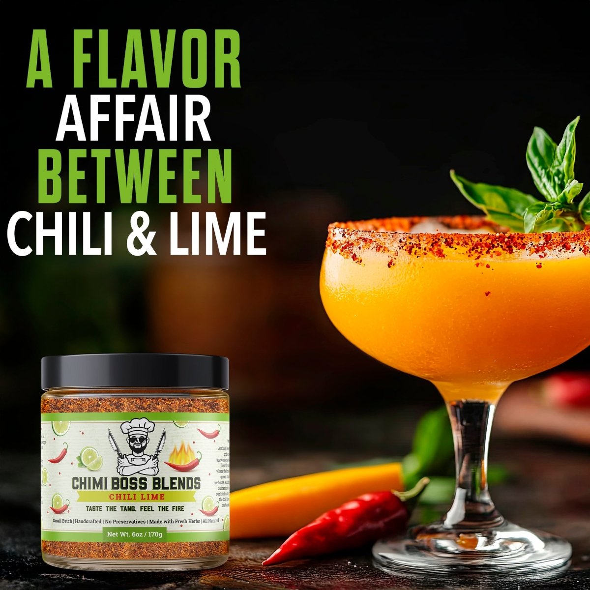 Chili Lime - Tajin Style 6oz - Chimi Boss Blends