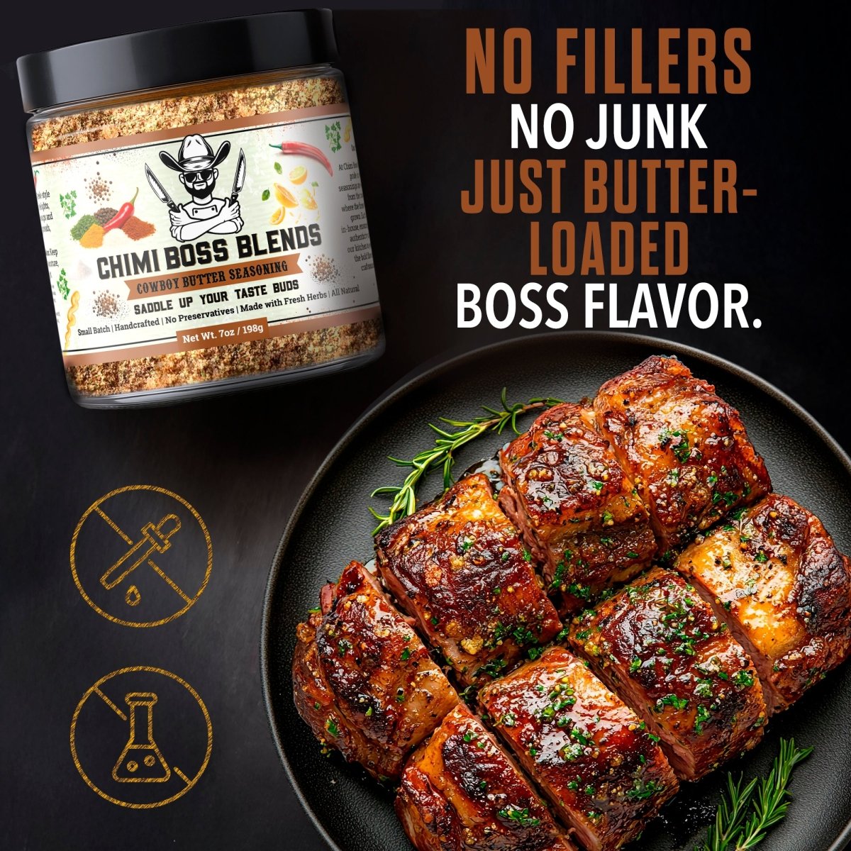 Cowboy Butter 7oz - Chimi Boss Blends