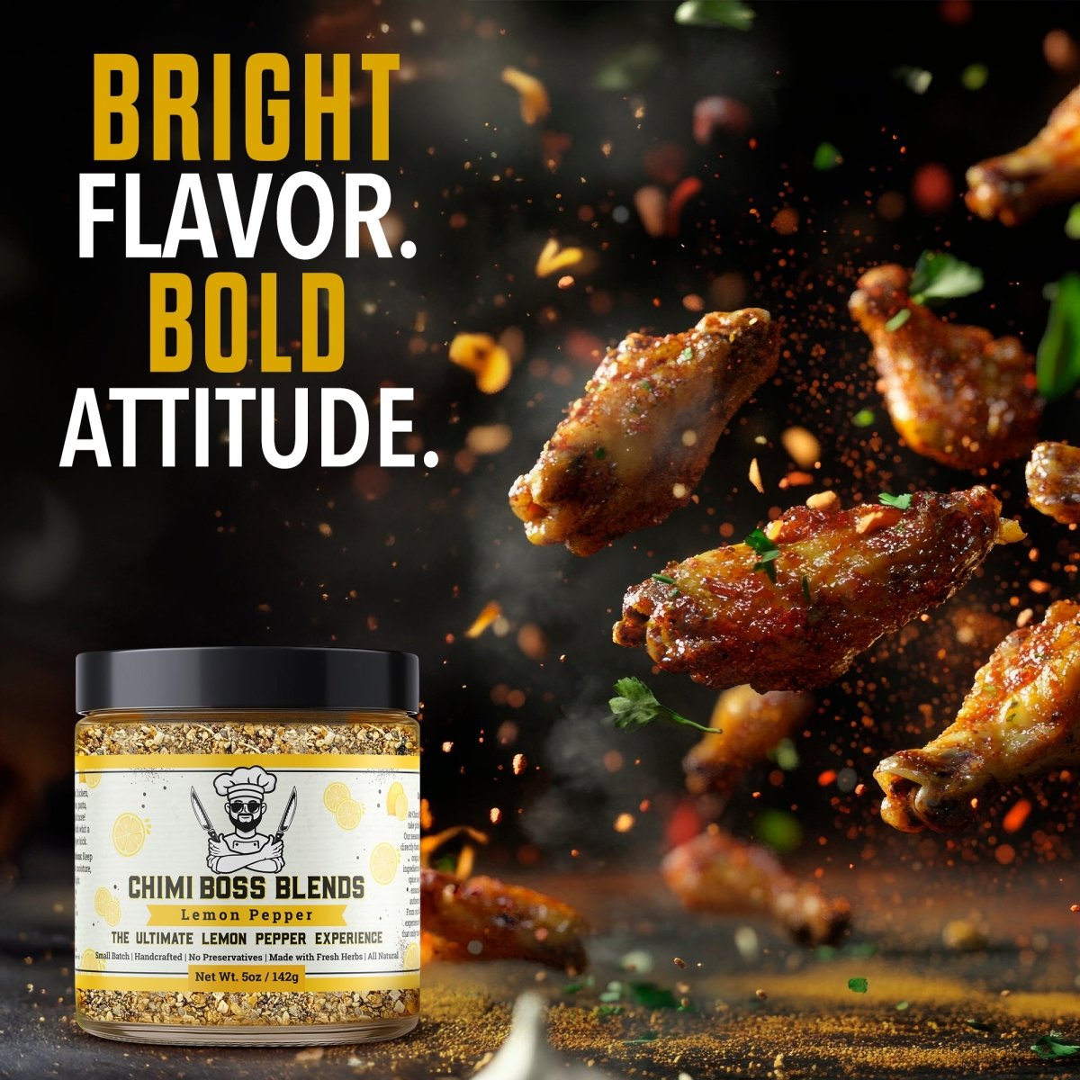 Lemon Pepper 5oz - Chimi Boss Blends