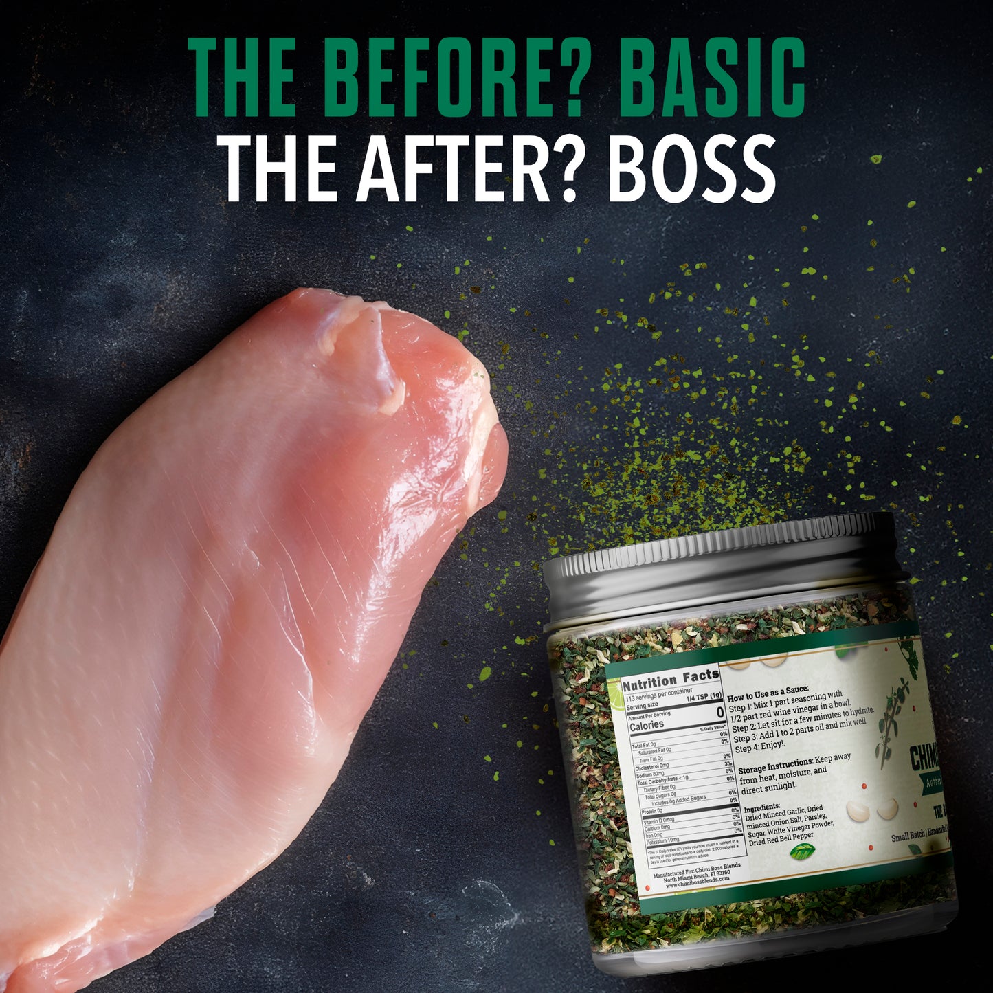 Original Chimichurri Dry Blend 4oz