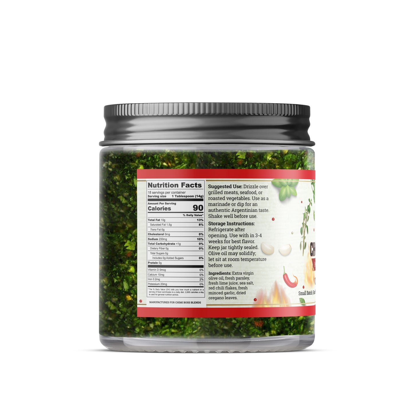 Spicy Chimichurri Sauce
